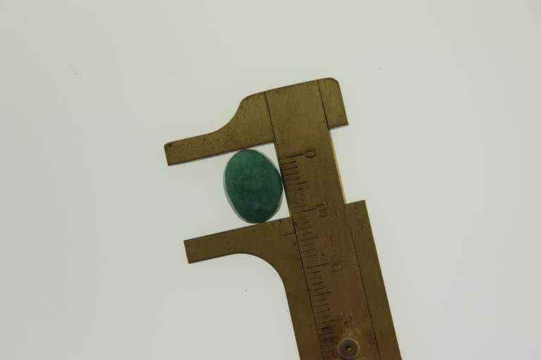7.4 CT Green Beryl Emerald Loose Gemstone