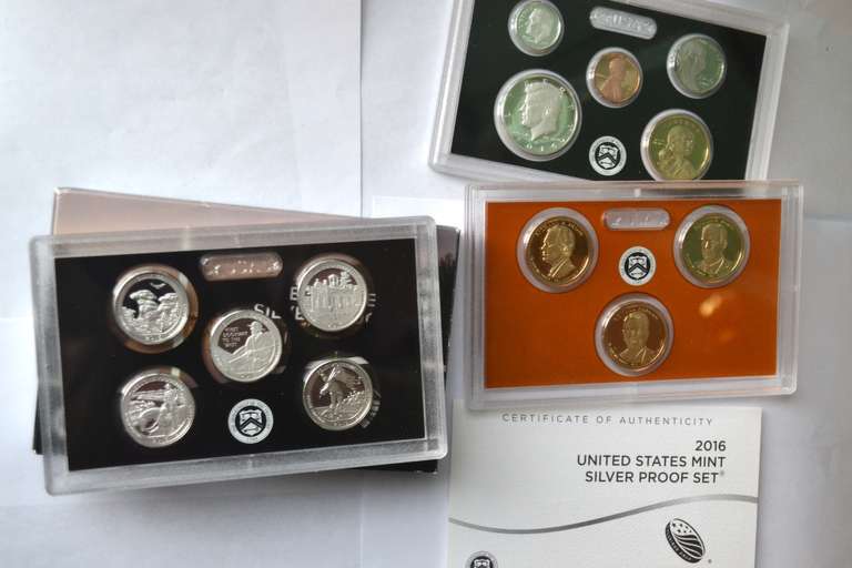 2016 US Mint Silver Proof Set