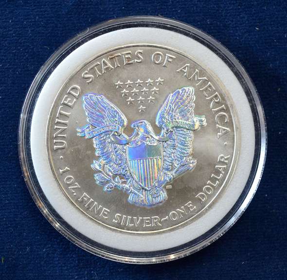 2003 Silver Eagle Hologram