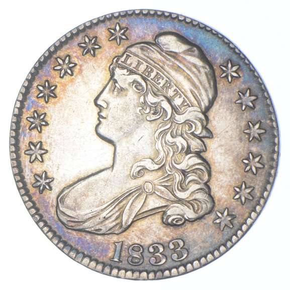 1833 Capped Bust Half Dollar
