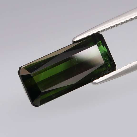 Incredible 4.28ct deep green black Tourmaline