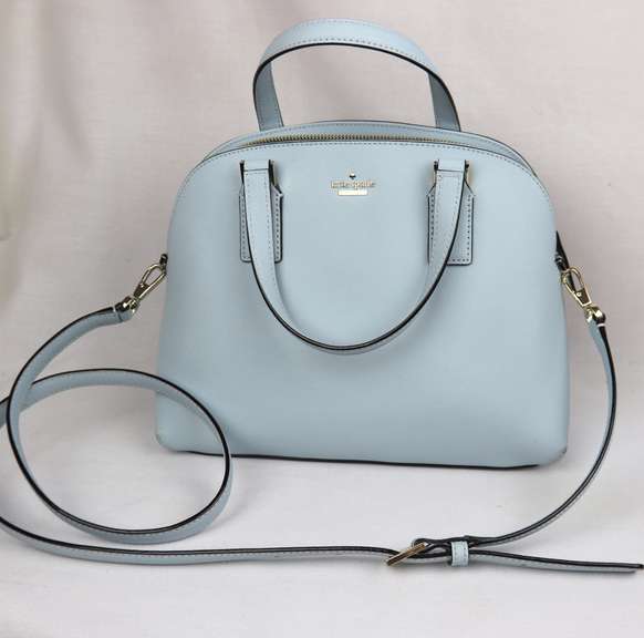 Kate spade cameron street lottie light blue satchel