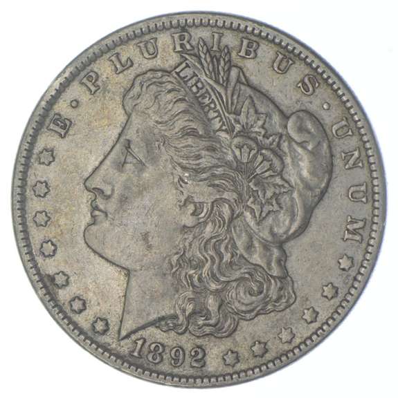 1892 Morgan Silver Dollar