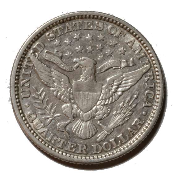 1892 Near Unc First Year Barber Quarter