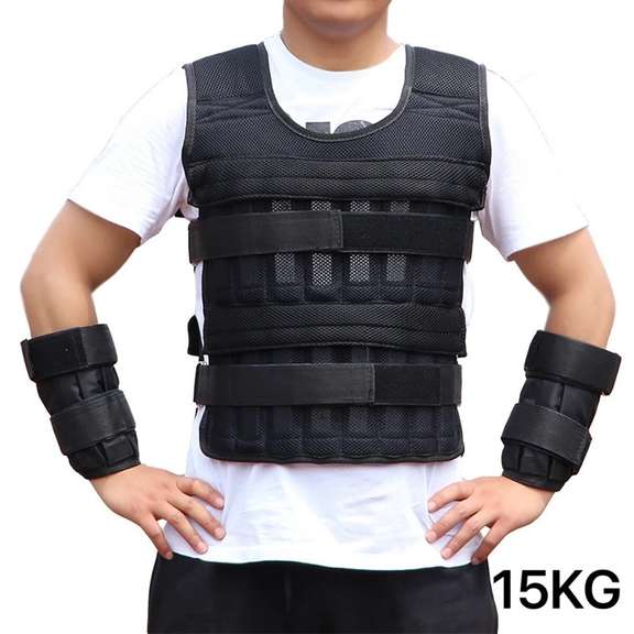 15kg Adjustable Weighted Vest