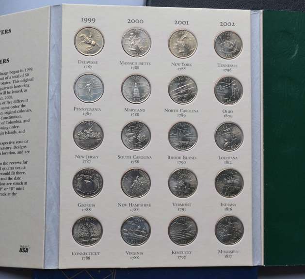 Washington Quarter 3 Book Lot 1965 and Later