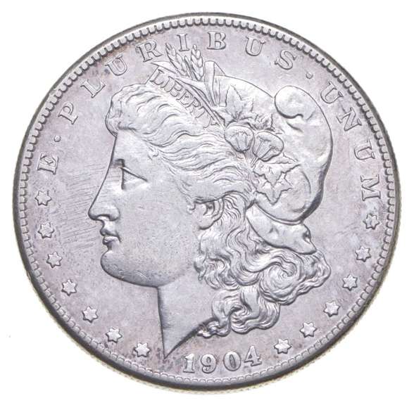 1904-S Morgan Silver Dollar