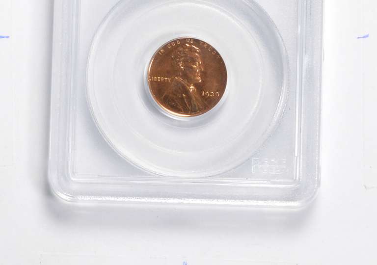 PR66 RD 1939 Lincoln Wheat Cent - Graded PCGS