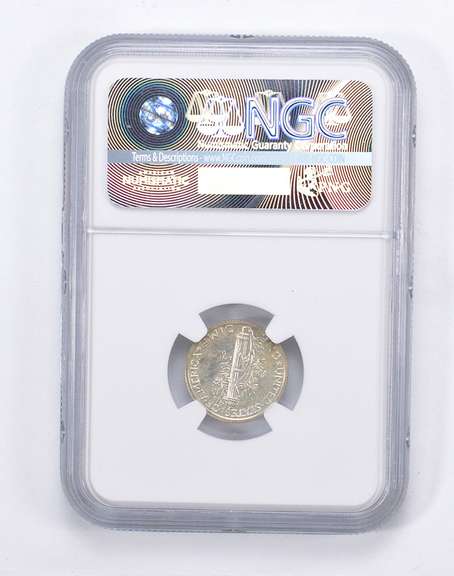 PF65 1941 Mercury Dime - Graded by NGC