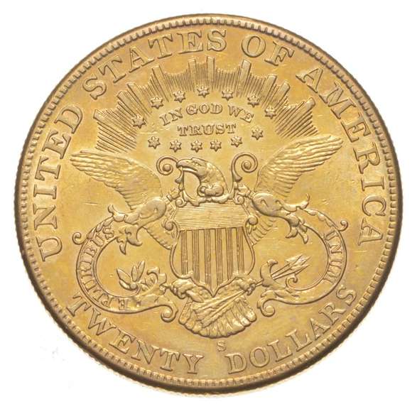 1906-S $20 Liberty Head Gold Double Eagle