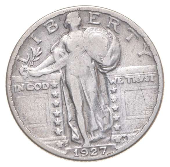 1927-S Standing Liberty Quarter