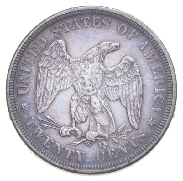 1875 Seated Liberty Twenty-Cent Piece