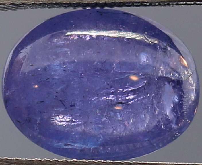 Glossy 4.33ct UNHEATED blue violet Tanzanite