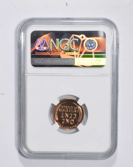 PF69 RD 1957 Lincoln Wheat Cent - Graded NGC