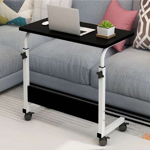 Computer Laptop Desk Height Adjustable with Wheels