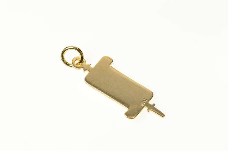 10K Yellow Gold Phi Eta Sigma Freshman Honor Society Charm/Pendant
