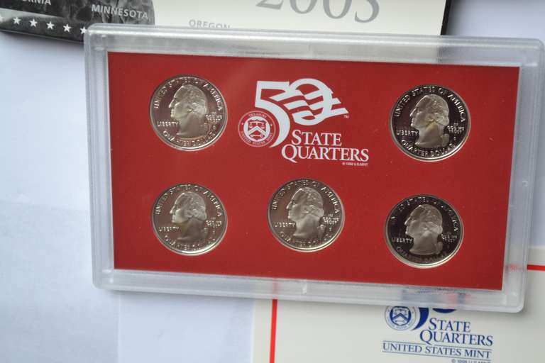 2004-2006 Silver Proof State Quarter Sets