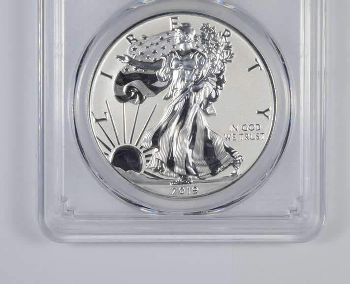 PR69 2019-S American Silver Eagle Enhanced Rev PR First Strike - PCGS