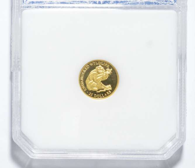 1997 Cook Islands 25 Dollars - Panda Bear - .999 Fine Gold