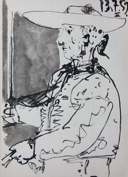 Vintage Pablo Picasso Lithograph Circa 1961