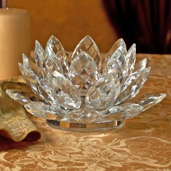 Lotus Pillar Candleholder