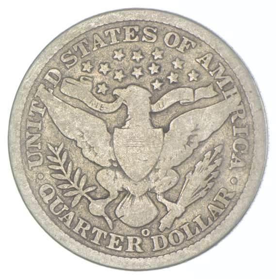 1896-O Barber Quarter