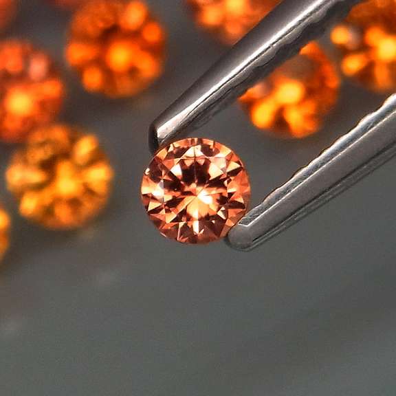 Superb 3.24ct diamond cut Songean Sapphire set