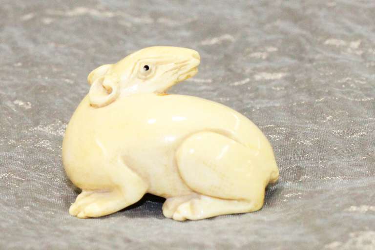 Natural Ivory Ojimi Bead