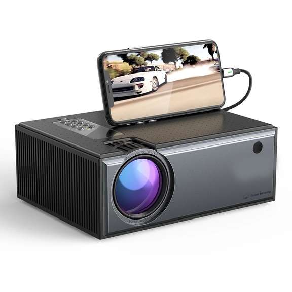 LCD Projector 2800 Lumens Phone Same Screen