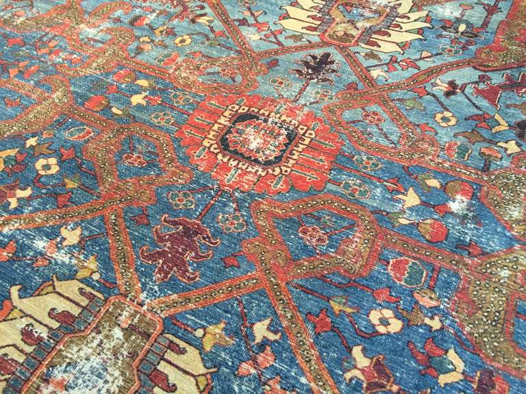 VINTAGE REPRODUCTION RUG 8x10
