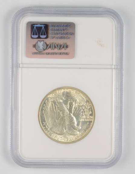 MS65 1942-S Walking Liberty Half Dollar - CAC - Graded NGC