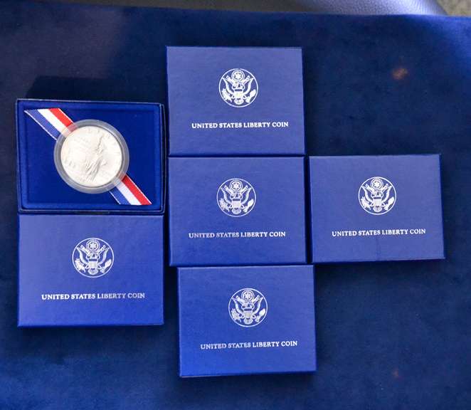 Lot of Liberty Commemorative Coins  6 Total coins