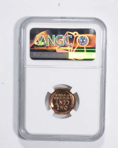 PF69 RD 1957 Lincoln Wheat Cent - Graded NGC