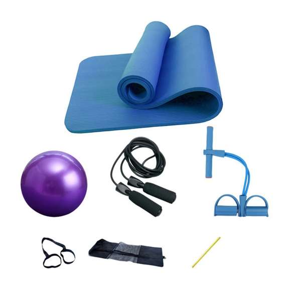 Yoga Mat Rope Spring Exercise Elastic Belt