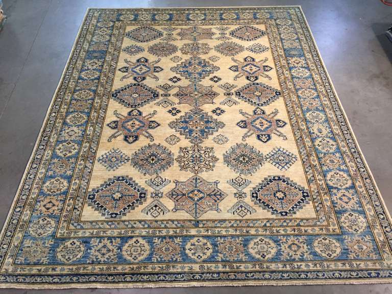 STUNNING FINE SUPER KAZAK  RUG 8x10.1