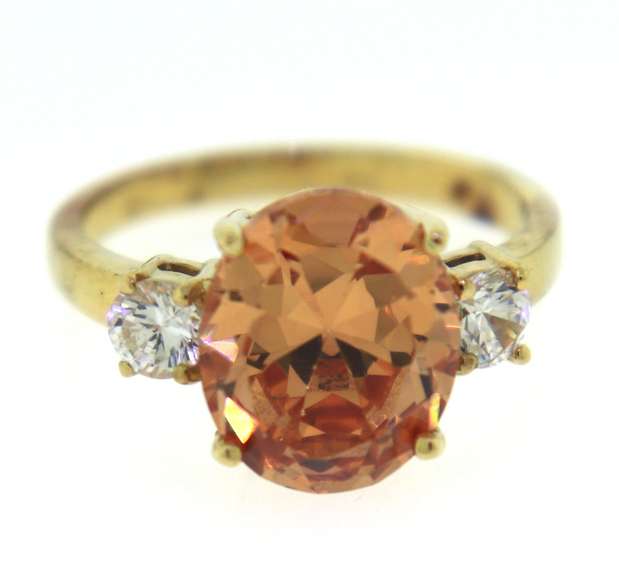 Sterling Silver Gymstone Ring
