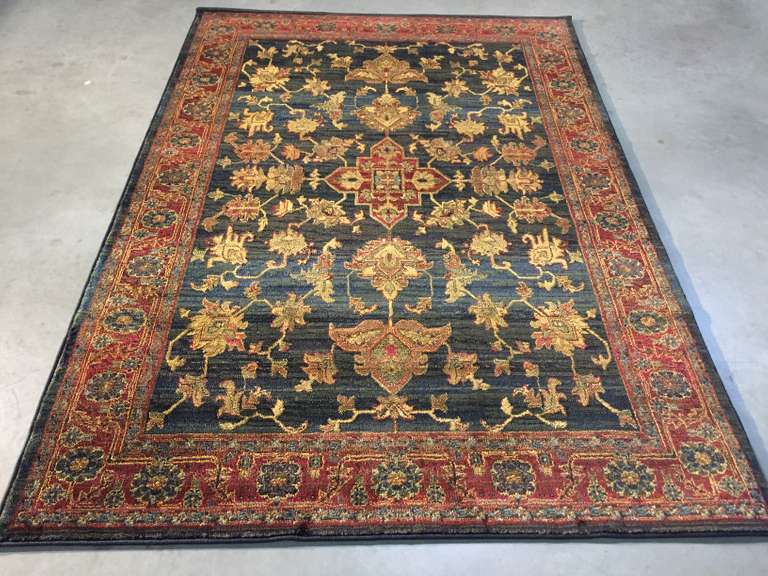VINTAGE REPRODUCTION RUG 6x8