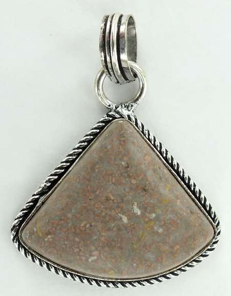 Silver and Natural Stone Pendants