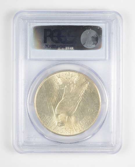 MS63 1935 Peace Silver Dollar - Graded PCGS