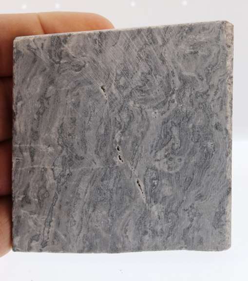 Heavy 641ct feather Agate slab