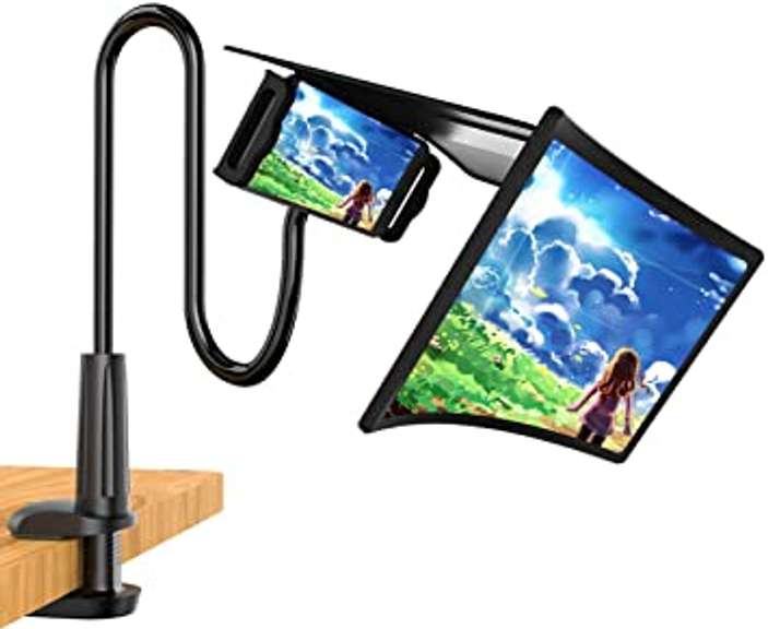 12 inch 3D HD Phone Screen Magnifier With Lazy Stand