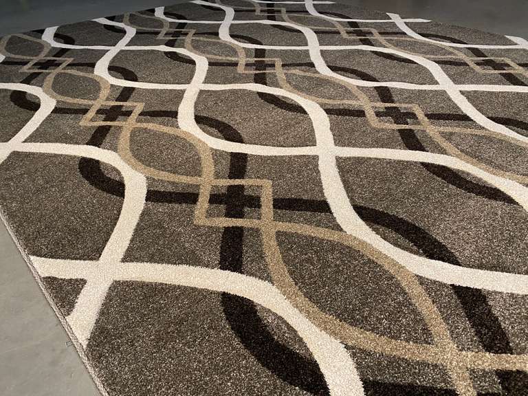 PREMIUM MODERN CARVED  DESIGN RUG 8x11