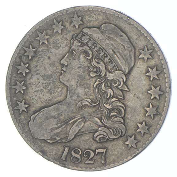 1827 Capped Bust Half Dollar - 109 - R4