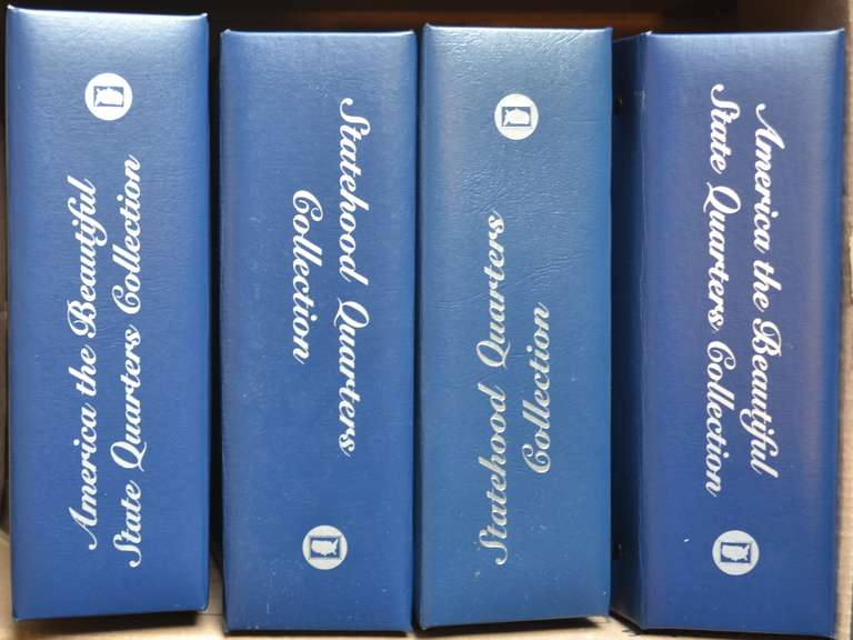 4 Albums Of State &America The Beautiful Quarters