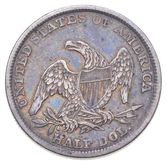 1839 Capped Bust Half Dollar