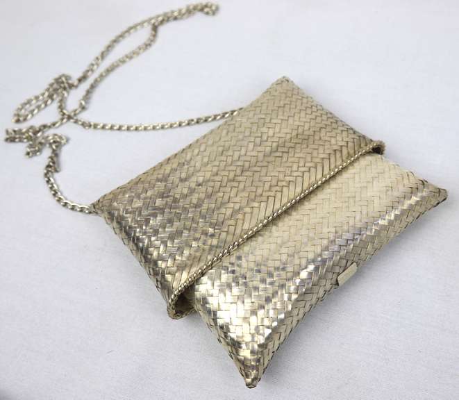 Sterling Silver Signed Plate Purse