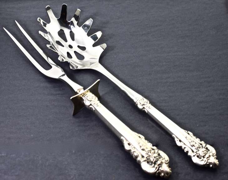Wallace Grande Baroque Service for 8 Sterling Flatware
