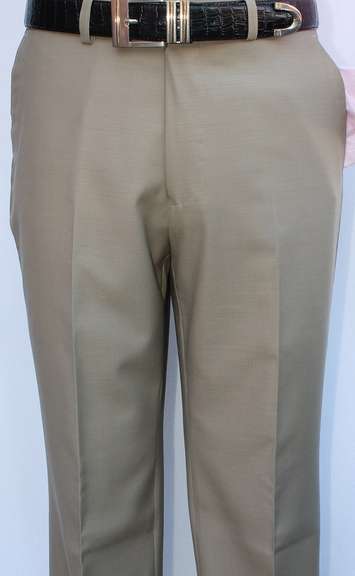 Fine Quality Italian Tailored Beige Pants