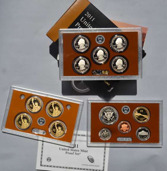 2011 & 2013 US Proof Sets