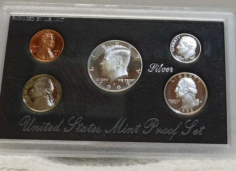 1992 Silver PROOF Set